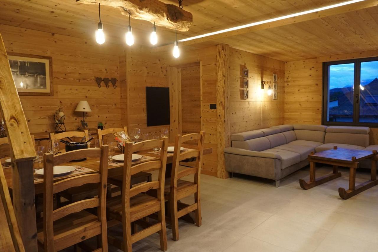 Le Chamois, Chez Le Charpentier D'Antan, La Chaleur Du Bois, Le Calme De La Campagne Apartment Epagny Metz-Tessy Ngoại thất bức ảnh